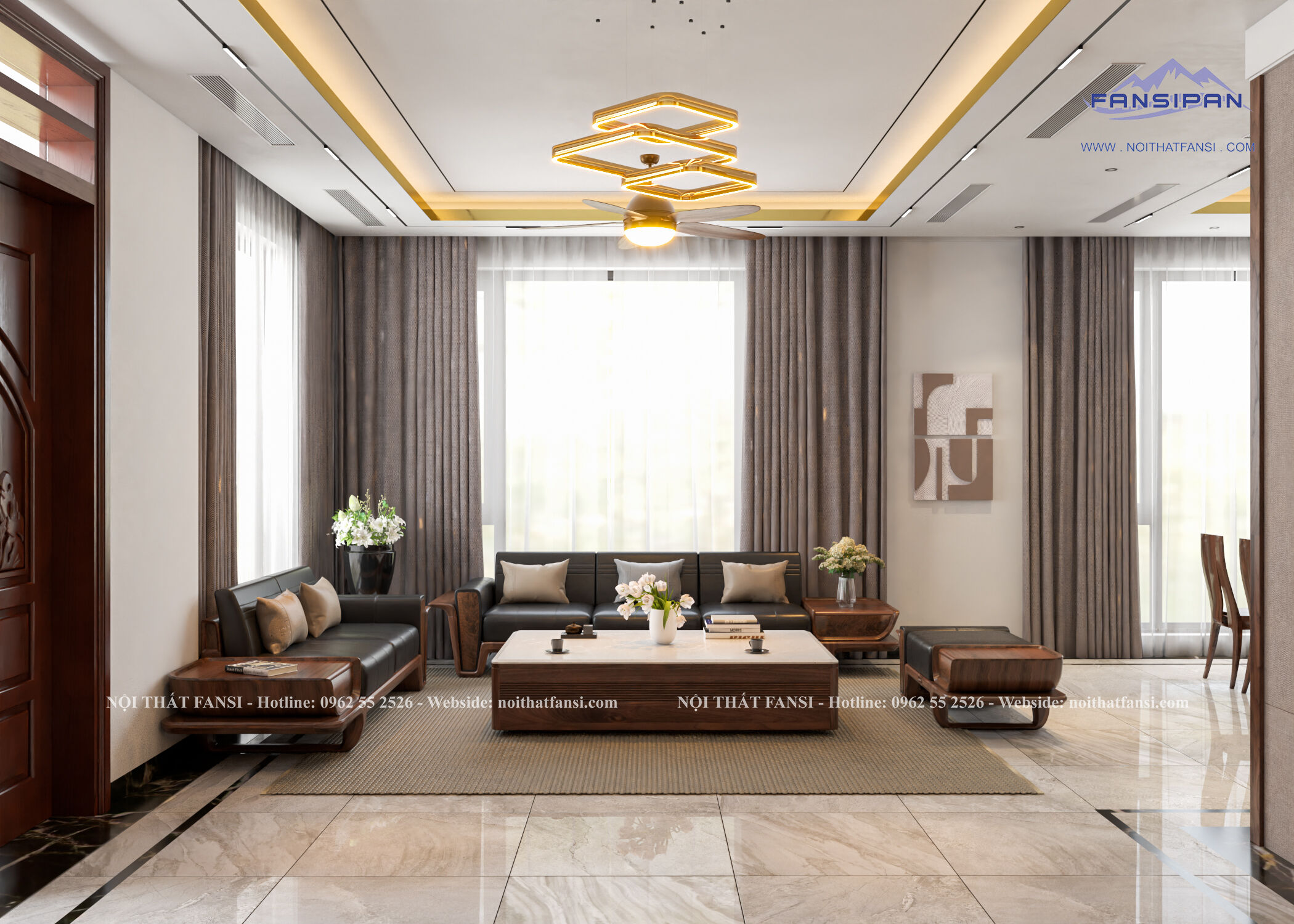 THIẾT KẾ NỘI THẤT BIẾT THỰ TÂN CỔ